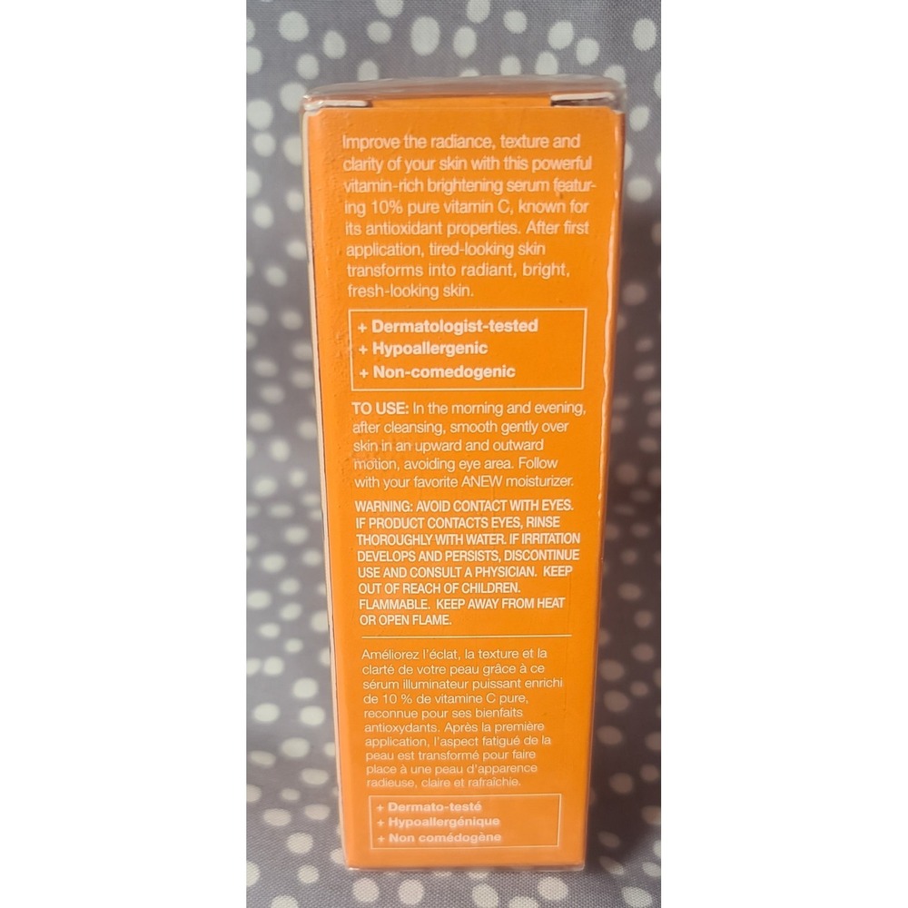 Avon Anew Vitamin C Brightening Serum - 1 fl oz New Sealed - Picture 2 of 2